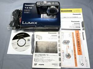 パナソニック　コンパクトデジタルカメラ　Panasonic LUMIX DMC-TZ10　ブラック