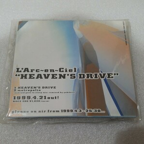 送料無料【非売品】L'Arc~en~Ciel シングル【HEAVEN'S DRIVE】プロモ盤8cmCD 貴重レア 希少 店頭販促 業界限定サンプル盤 ラルク HYDE 30th