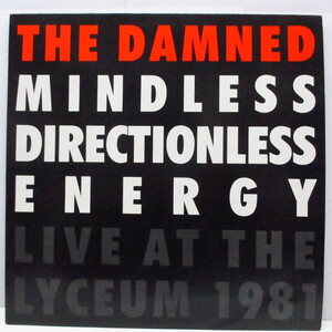 DAMNED， THE(ザ・ダムド)-Mindless, Directionless, Energy- Live At