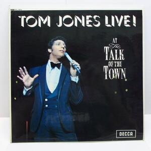 TOM JONES-Tom Jones Live! At The Talk Of The Town (UK オリジナル「ステレオ」 LP/表面コーティングジャケ)