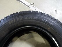 145255 (R06/03/02) ● 12インチ / スタッドレスタイヤ / ブリヂストン　BLIZZAK　VL10 / 145/80R12 80/78N LT / 4本 / 中古 / 2022年製造_画像3