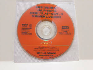 【B】WOWOW★サザンオールスターズDVD★SUMMER LIVE 2003