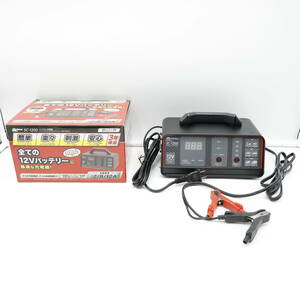 K320 大自工業/メルテック DC12V バッテリー充電器 SC-1200 定格2/8/12A 開放型/密閉型対応 診断機能付 Meltec【通電確認済み/動作未確認】