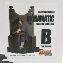 玩T94【未開封】フィギュア アミューズメント一番くじ うちはイタチ DIORAMATIC B THE ANIME NARUTO-ナルト- 疾風伝 バンダイ_画像2