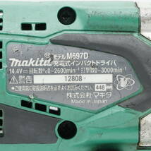 K333 マキタ 18V 充電式インパクトドライバ MTD002DSX makita ◆14.4V M697D[本体] BL1411G[バッテリ] DC18WA[充電器]◆付属【動作確認済】_画像8