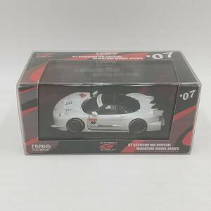 玩R11 ミニカー 1/43 NSX TEST CAR BRIDGESTONE #99(ホワイト) 「オートバックス SUPER GT500 2007シリーズ」エブロ EBBRO