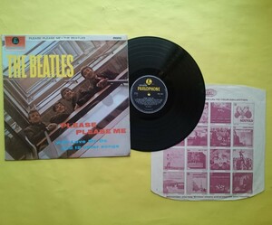 ビートルズ (UK盤) LP 「PLEASE PLEASE ME」mono 8th(60年代 最終イエローパーロフォン) モノラル盤