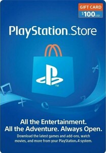  North America version PSN PlayStation network card $100 dollar US code North America version PSN