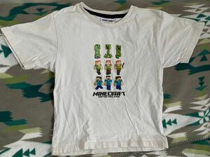 お値下げ　マインクラフト　Tシャツ　150 訳ありお安く… 匿名配送送料込み　マイクラ　人気　Minecraft