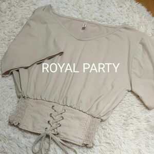 ROYAL PARTY 半袖トップス　サイズフリー