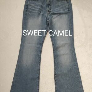 SWEET CAMEL ブーツカット　フレアデニム　日本製