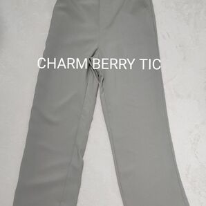 CHARM BERRY TIC スラックス パンツ ストレート　Ｍ