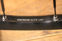 マヴィック MAVIC キシリウムエリート ディスク KSYRIUM ELITE UST DISC アルミ チューブレス ホイールセット シマノ 12/11S 【福岡店】_画像10