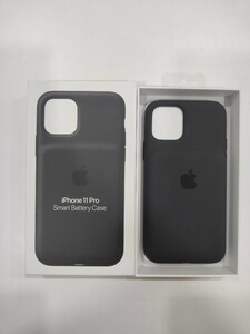 【未使用ジャンク】アップル 純正☆iPhone 11 Pro スマートバッテリーケース［MWVL2ZA/A］ブラック 