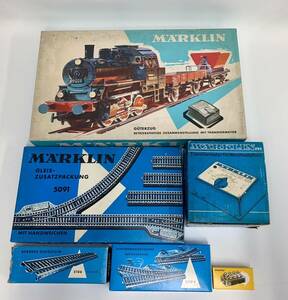 tar160【ドイツ製】MARKLIN　メルクリン　HOゲージ 　鉄道模型　5091　2965　6620　5117　5106　レールセット