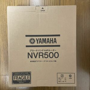 YAMAHA ヤマハ ルーター ギガアクセスVPNルーター NVR500