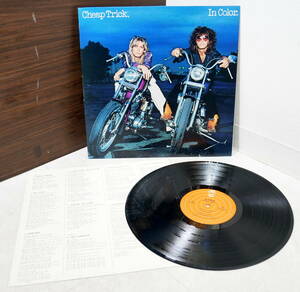 ▲(R603-E44)LP レコード Cheap Trick チープ・トリック In Color 蒼ざめたハイウェイ