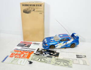 ▲(R603-B191)ジャンク 当時物 日産スカイライン GT-R N3 R32 カルソニック レーシングカー ラジコンボディ CROSS RACING SKYLINE CALSONIC