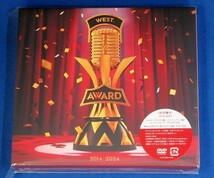 WEST.／AWARD★初回盤B(2CD＋DVD)★ステッカー付★未開封新品★送料無料★_画像1