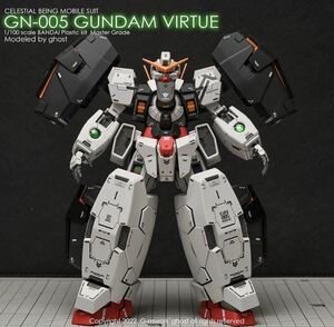 MG 1/100 GN-005 ガンダムヴァーチェ専用蛍光水転写式デカール