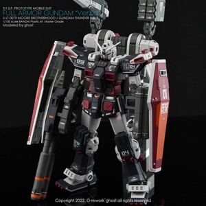 MG 1/100 フルアーマー・ガンダム Ver.Ka（GUNDAM THUNDERBOLT版）用水転写式デカール2枚セット