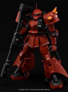 MG 1/100 MS-06R-2 ジョニー・ライデン専用高機動型ザクII Ver.2.0用蛍光水転写式デカール