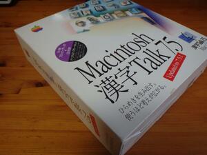 Mac for Chinese character Talk 7.5 OS FD version 