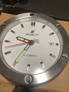 HUBLOT ウブロ　掛け時計クォーツ　メーカーの展示会用販促品