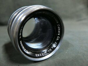 A3107 キャノンレンズ 50mm 1：1.8 MFレンズ 現状品