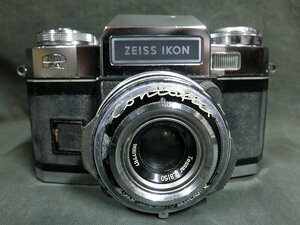 A3171 ツァイスイコン matir contaflex レンズ：carl zeiss tessar フィルムカメラ 現状品