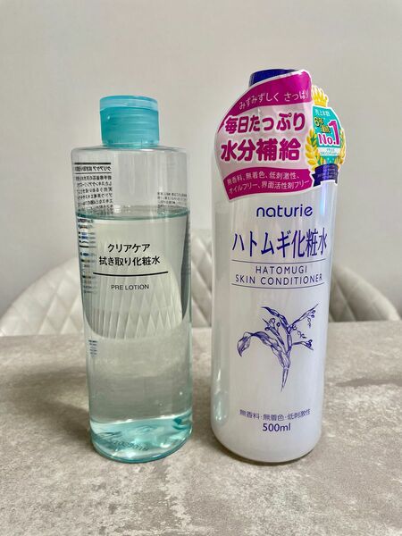 【2点set】化粧水、拭き取り化粧水　無印　美容　美白