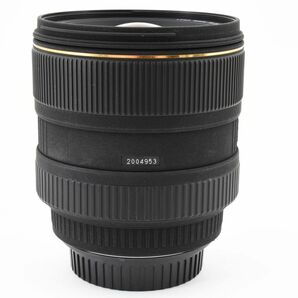 22624Y3 完動品 SIGMA シグマ AF 17-35mm F2.8-4 EX DG HSM Canonキヤノン 広角ズームレンズ フード付きの画像9