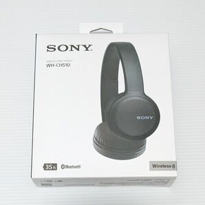 SONY ワイヤレスヘッドホン WH-CH510 ブラック Bluetooth イヤホン