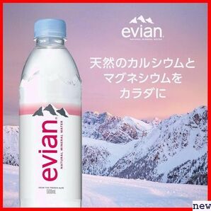 Evian 輸入品 500ml×24本 ペットボトル ミネラルウォーター 硬水 evian 伊藤園 エビアン 23の画像5