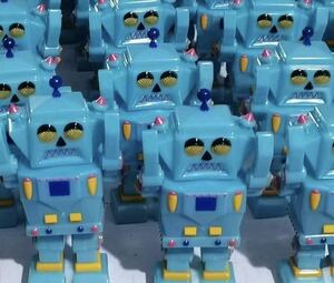 SAGA マースクロボット CTGTOY 　 ctg toy japan robot 蓄光 GID