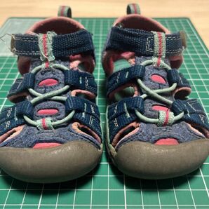 KEEN キーン　サンダル　シーキャンプ　13.5cm ネイビー