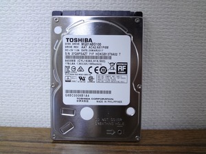 ●ノートPC用 HDD　SATA　2.5インチ 1TB② 使用時間短い