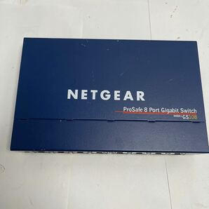 「D43_10K」ネットギア NETGEAR GS108v3ギガビットスイッチングハブ 8ポート 本体のみ　電源アダプター無し