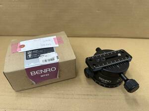 【送料無料】Benro ベンロ MP80 ギヤ付雲台ベース 管M76