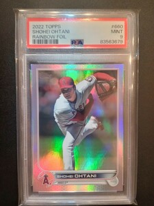 大谷翔平【PSA9】TOPPS 2022