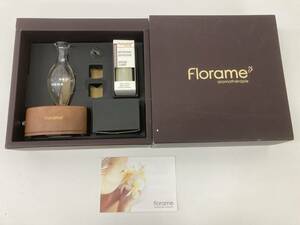 ★◆【USED】Florame 電気式ディフューザー JP08 クリーナー付　箱付 アロマ フローラム 80サイズ