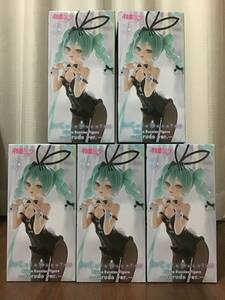 初音ミク BiCute Bunnies Figure rurvdo ver. バニー フィギュア 5個 未開封