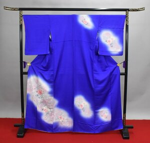 附下訪問着 花 葉 おしゃれ 披露宴 身丈158cm 裄丈67cm ★着物 パーティーｔ-312