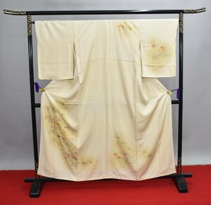 附下訪問着 披露宴 梅 花 自然文様 身丈151.5cm 裄丈67cm ★着物 パーティー t‐415