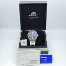 【美品】 ORIENT オリエントMAKOマコRN-AA0815L 600本限定モデル箱保付きメンズ腕時計_画像2