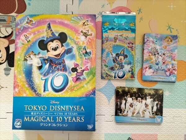 東京ディズニーシー　 DVD　コレクションカード　10周年　15周年　セット　DISNEY COLLECTION 　CARD