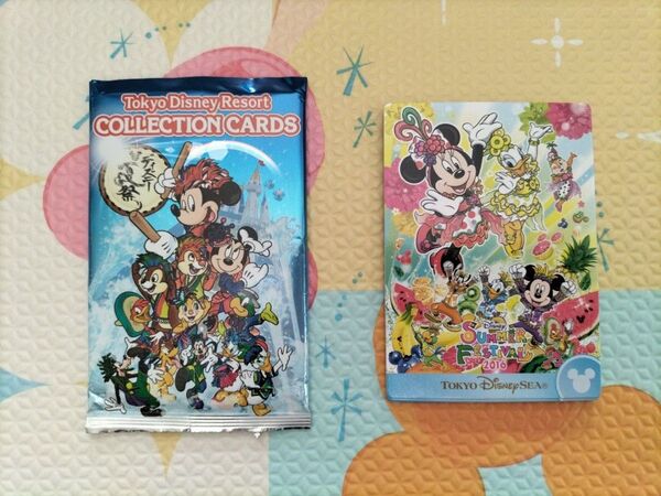 東京ディズニーリゾート　コレクションカード　サマー　セット　DISNEY COLLECTION CARD