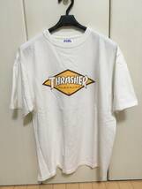 STANDARD CALIFORNIA × THRASHER SD DIAMOND LOGO T WHITE L スタンダードカリフォルニア スラッシャー 別注 Tシャツ ホワイト 白_画像1