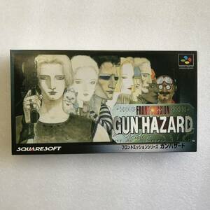 SFC『フロントミッションシリーズ ガンハザード（GUN HAZARD）』スクウェア、スーパーファミコン 