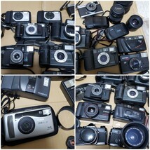 OLYMPUS OM-1 OM-2 Nikon ZOOM310AF Canon フィルムカメラ カメラ レンズ まとめて セット レトロ 当時物 中古 ジャンク 長期保管_画像4